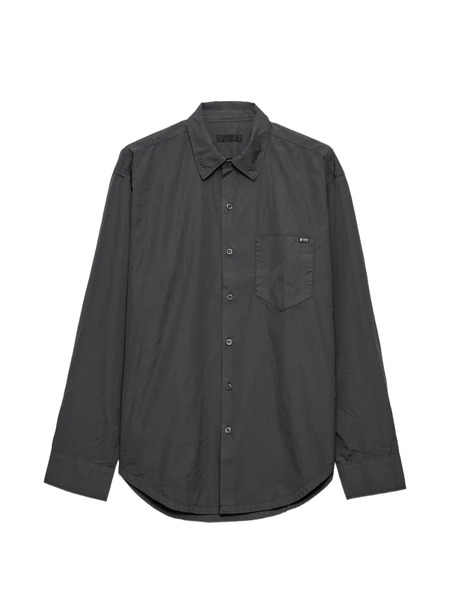  Prada Camisa De Algodón - Gris 