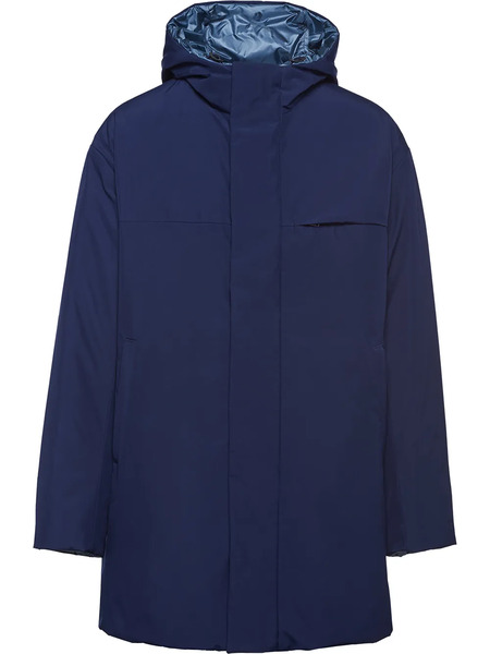  Prada Chaqueta Acolchada Reversible - Azul 
