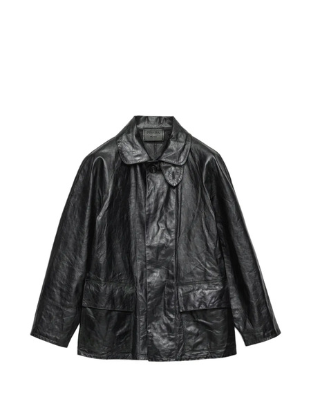  Prada Chaqueta Con Manga Raglán - Negro 