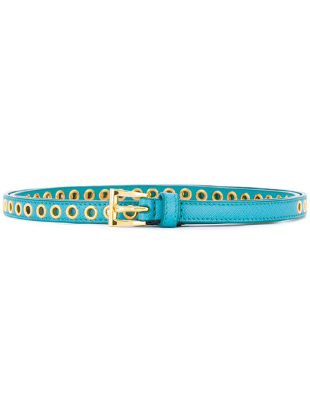  Prada Cinturón Fino - Azul 