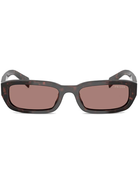  Prada Eyewear Gafas De Sol Con Montura Rectangular - Marrón 