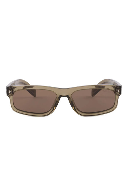  Prada Eyewear Gafas De Sol Con Montura Rectangular - Marrón 