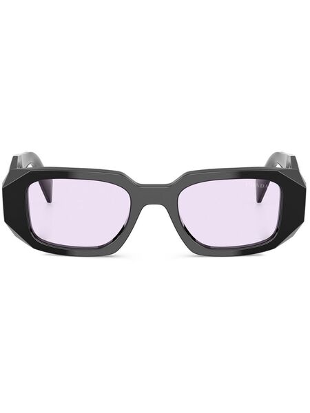  Prada Eyewear Gafas De Sol Con Montura Rectangular - Negro 