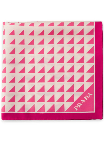  Prada Fular Liso - Rosa 