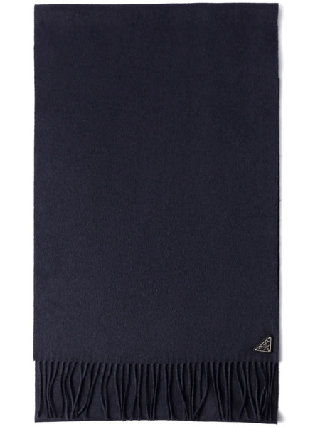  Prada Fularcon Placa Del Logo - Azul 