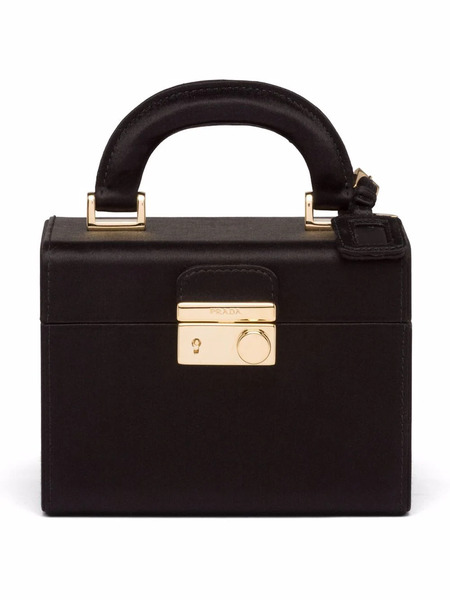  Prada Joyero Con Logo - Negro 
