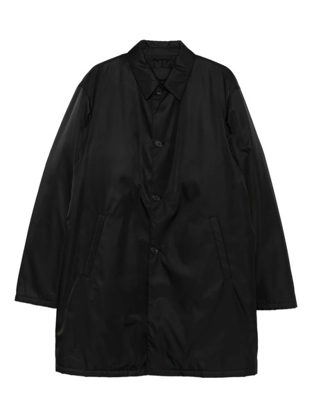  Prada Linea Rossa Abrigo Con Botones - Negro 