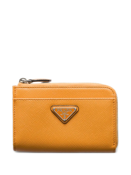  Prada Llavero Con Logo Triangular - Naranja 