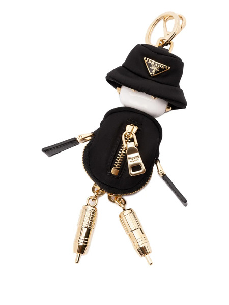  Prada Llavero Soft Robot - Negro 