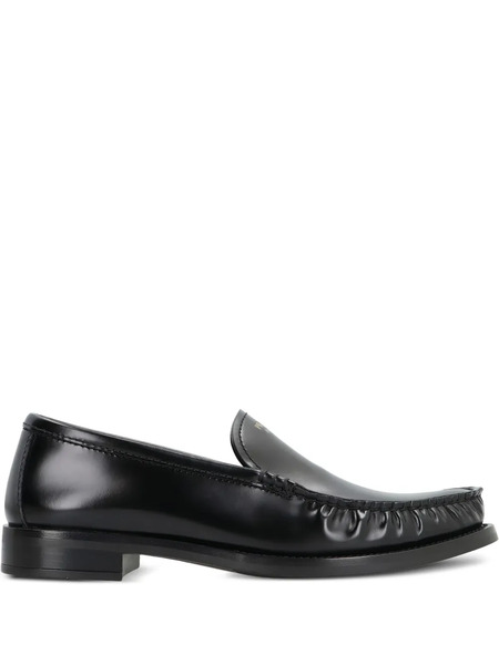  Prada Mocasines De Piel - Negro 