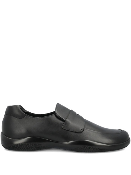  Prada Mocasines Lisos - Negro 