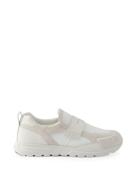  Prada Mocasines Prax De Malla - Blanco 