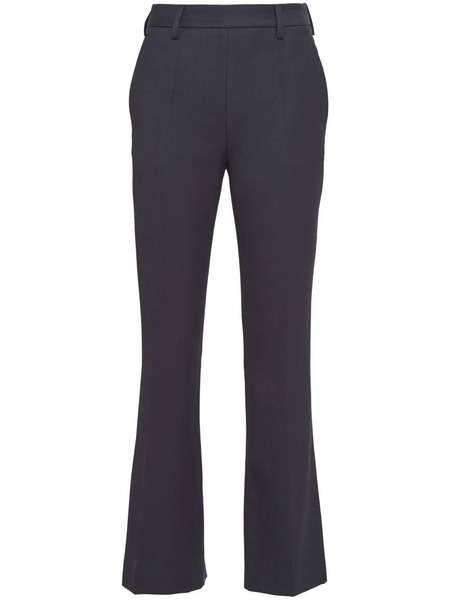  Prada Pantalones Acampanados - Azul 