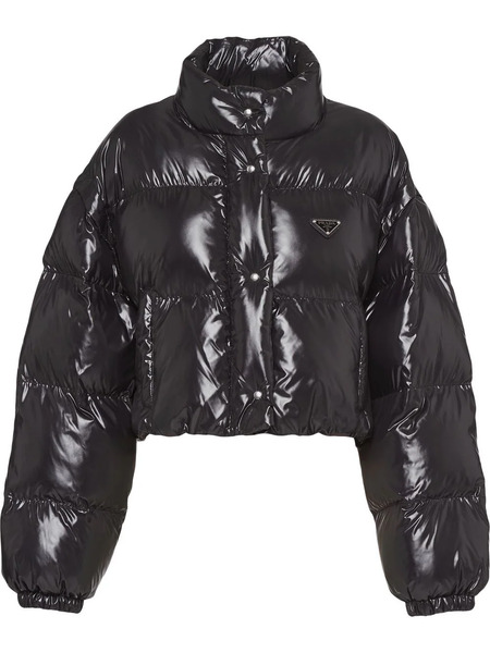 Prada Plumífero Re-nylon Convertible - Negro 
