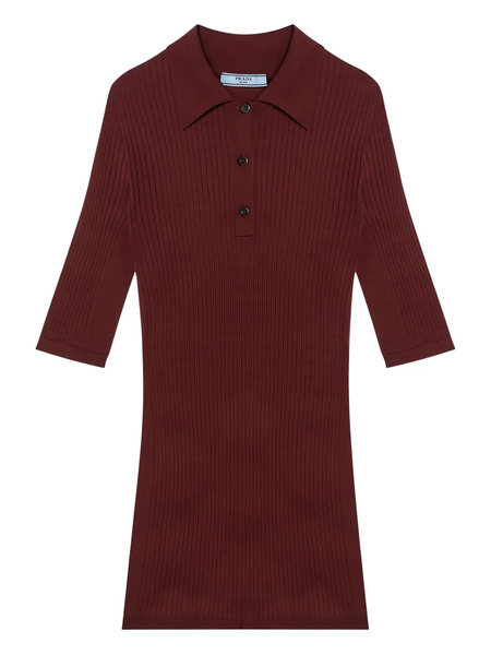  Prada Polo De Canalé - Rojo 