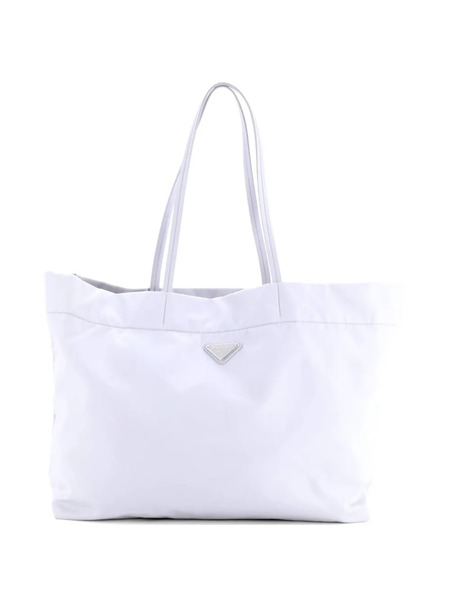  Prada Pre-owned Bolso Shopper Open Grande De Re-nylon - Gris 