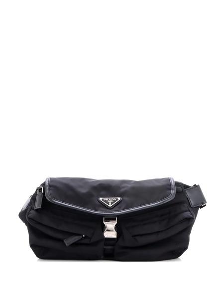  Prada Pre-owned Riñonera Double Front Pocket Re-nylon - Negro 