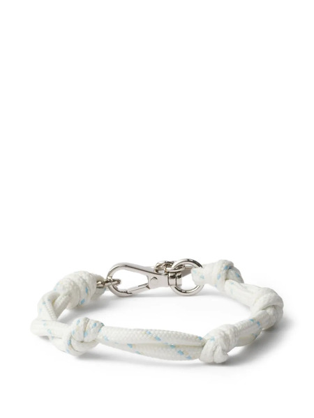  Prada Pulsera De Cuerda - Plateado 