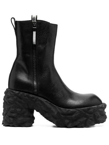  Premiata Botas Con Cremallera - Negro 