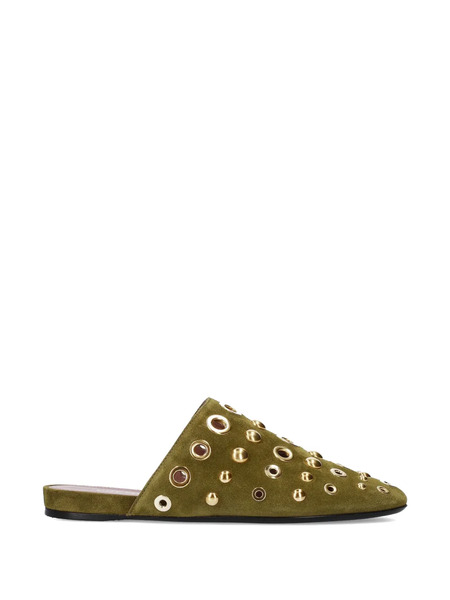  Premiata Mules Con Ojales - Verde 