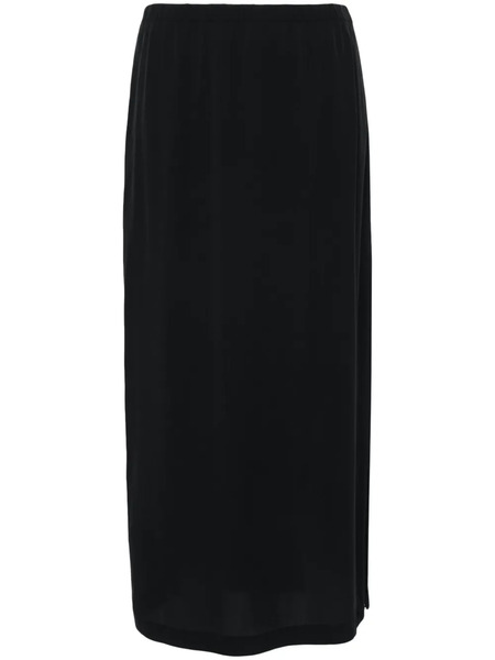  Private 0204 Falda Midi De Seda - Negro 
