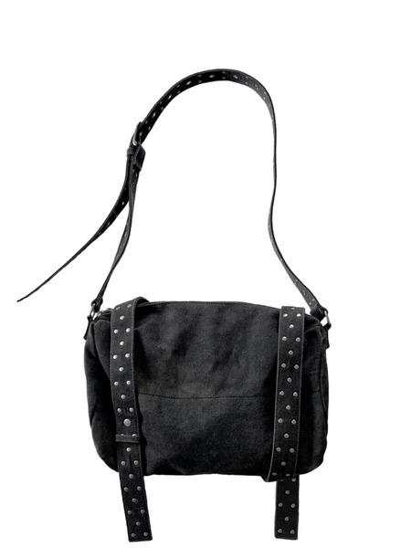  Protémoa Bolso Messenger Con Apliques - Negro 