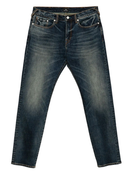  Ps Paul Smith Vaqueros Ajustados Con Efecto Lavado - Azul 