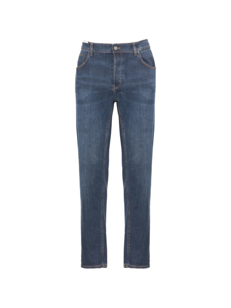  Pt Torino Vaqueros Slim Con Efecto Degradado - Azul 