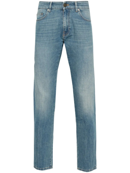  Pt Torino Vaqueros Slim Con Efecto Lavado - Azul 
