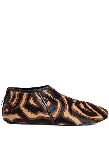  Pucci Bailarinas Slip-on Con Estampado Labirinto - Negro 