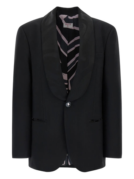  Pucci Blazer Con Botones - Negro 
