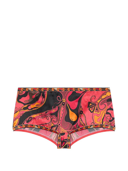  Pucci Bragas Con Estampado Iride - Rojo 