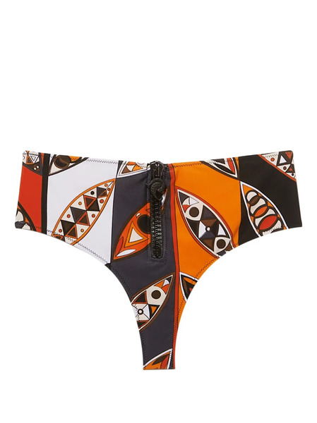  Pucci Bragas De Bikini Con Estampado Gráfico - Multicolor 