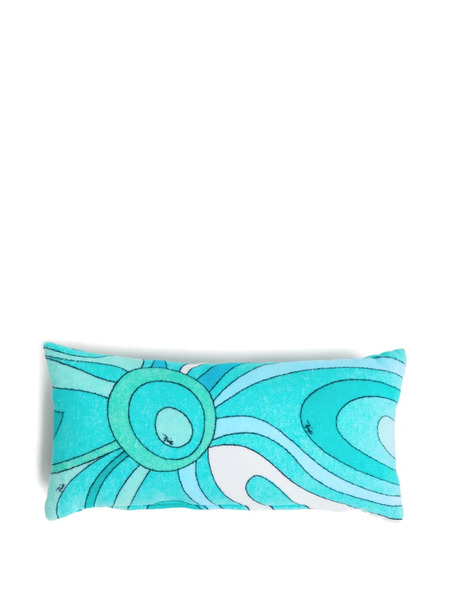  Pucci Cojín Con Estampado Marmo - Azul 