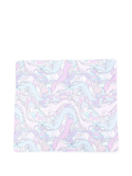  Pucci Junior Abstract-print Blanket - Morado 