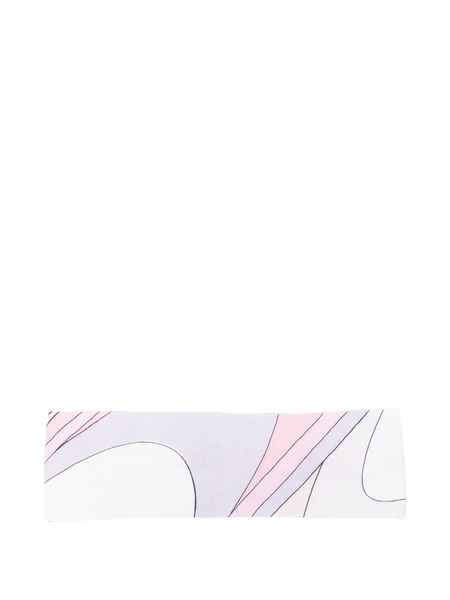  Pucci Junior Diadema Estampada - Blanco 