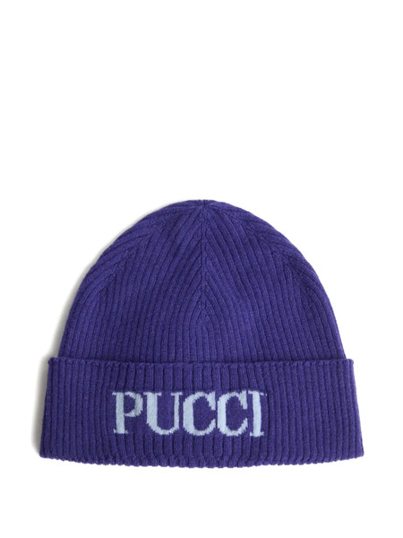 Pucci Junior Gorro Con Logo - Morado 