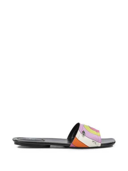  Pucci Logo-plaque Sandals - Blanco 