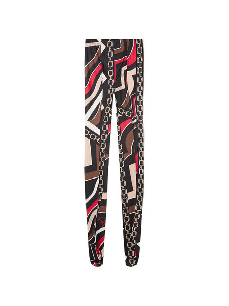  Pucci Medias Con Estampado Istrice - Negro 