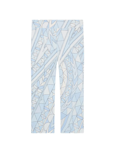  Pucci Pantalones Capri - Azul 