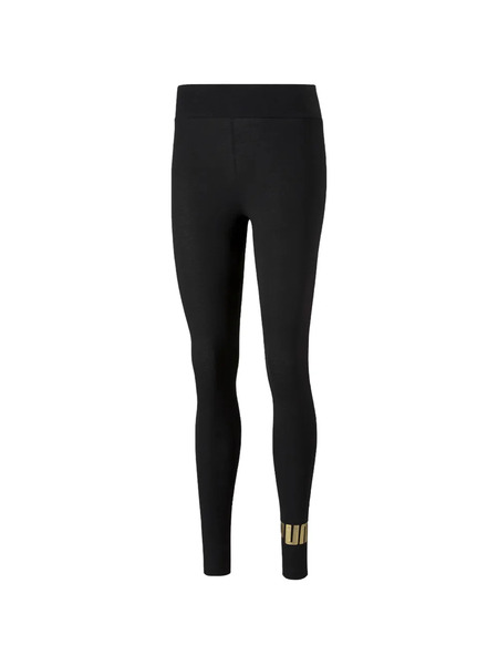  Puma Leggins Essentials+ Con Logo - Negro 