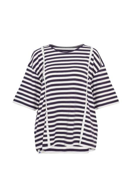 Pushbutton Camisa Con Botones - Azul 