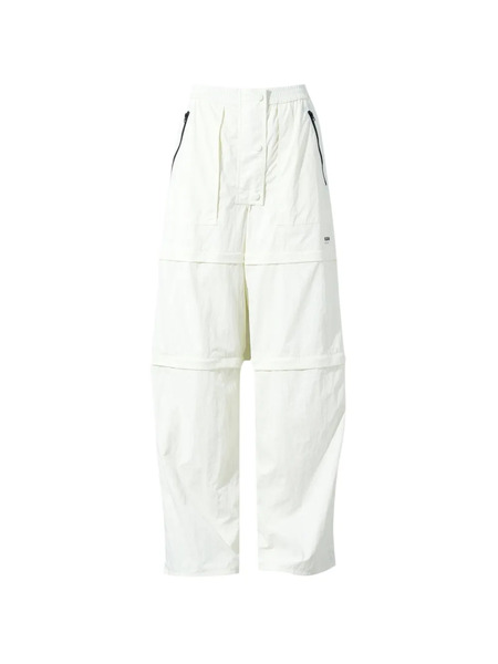  Pushbutton Pantalones Con Panel Removible - Blanco 