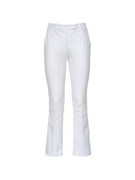  Ql2 Pantalones Acampanados - Blanco 