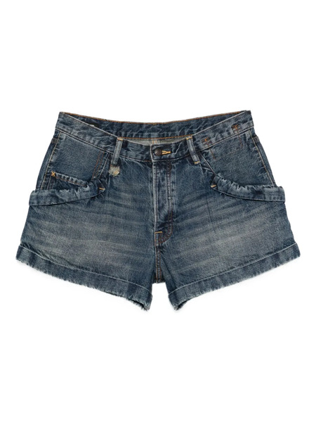  R13 Pantalones Vaqueros Cortos - Azul 