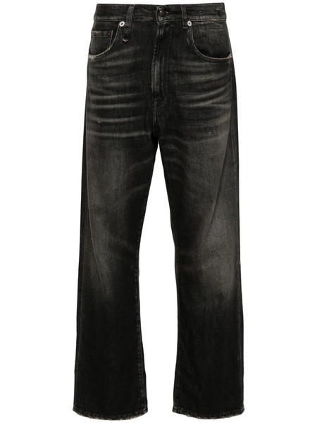  R13 Vaqueros Con Parche Del Logo - Gris 
