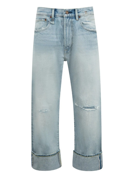  R13 Vaqueros Cuffed X-boyfriend - Azul 