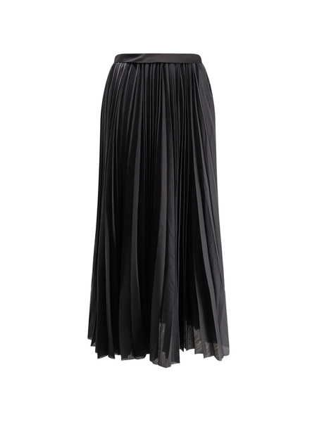  R2w Falda Larga Arissto Plisada - Negro 