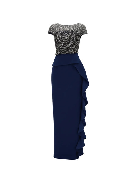  Rachel Gilbert Vestido De Fiesta Gingette - Azul 