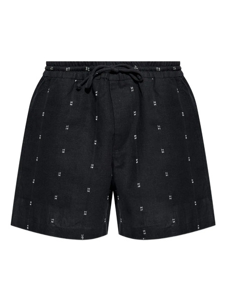  Rag & Bone Bermudas Bordadas - Negro 